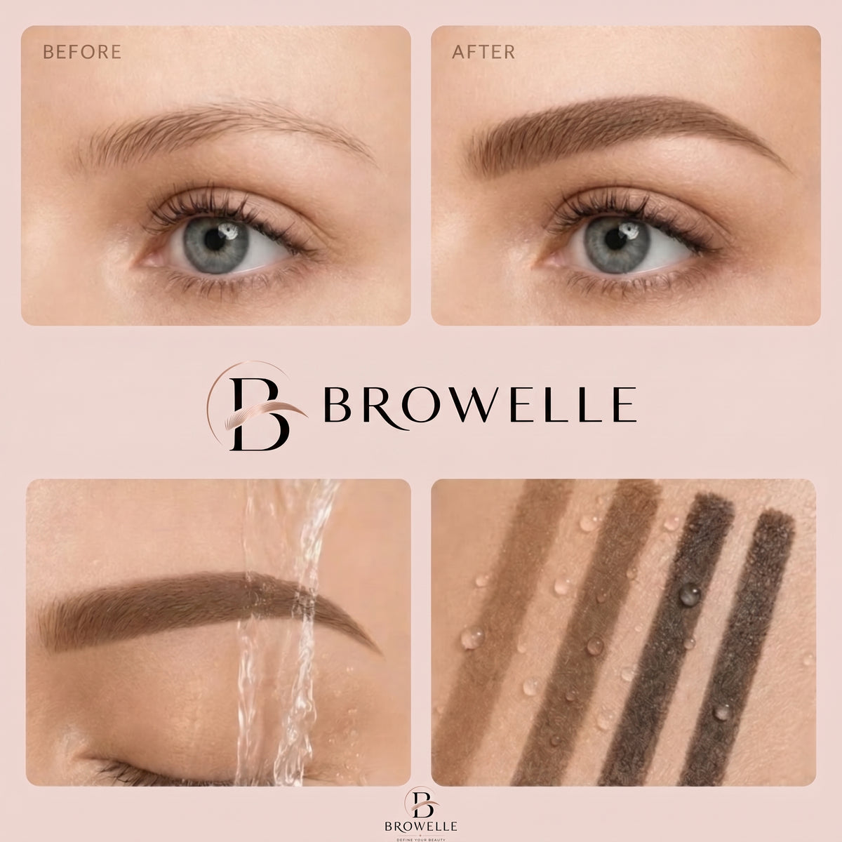 Browelle - Perfect Eyebrows in 5 seconds