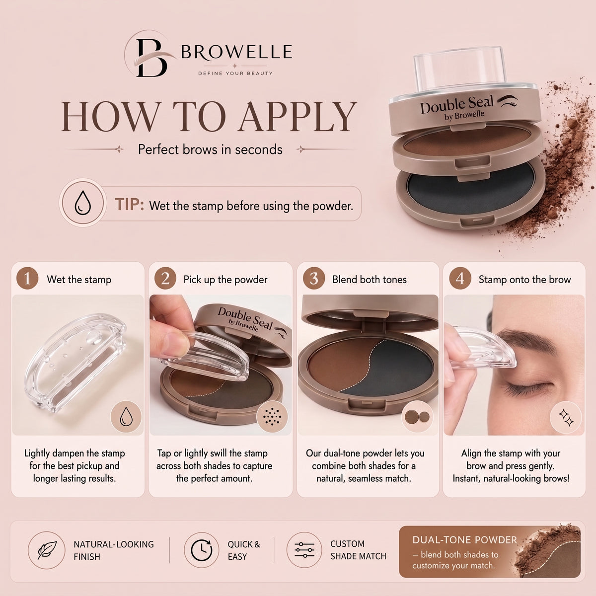 Browelle - Perfect Eyebrows in 5 seconds